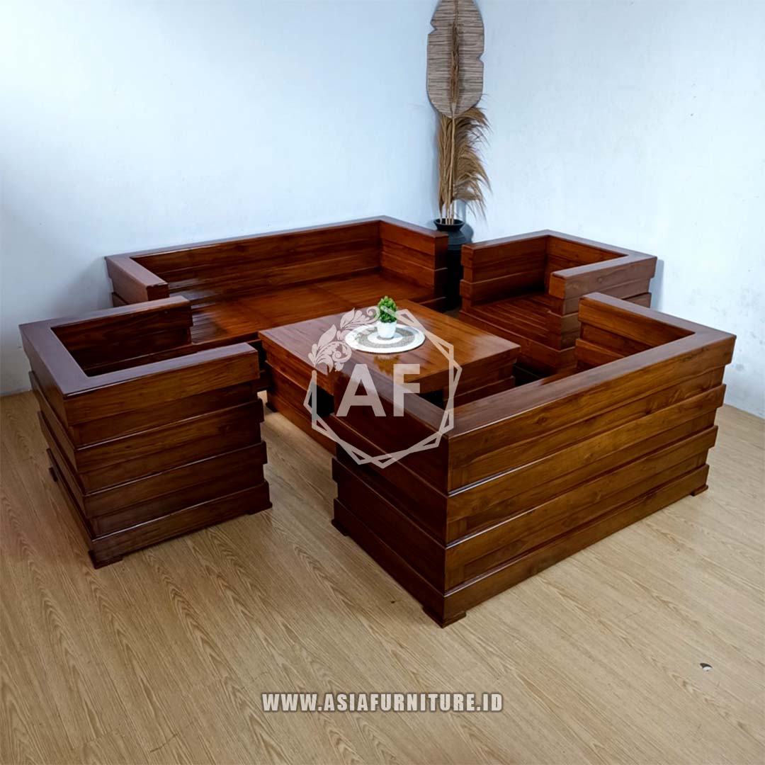 Kursi Tamu Minimalis Box Modern Asia Furniture Living