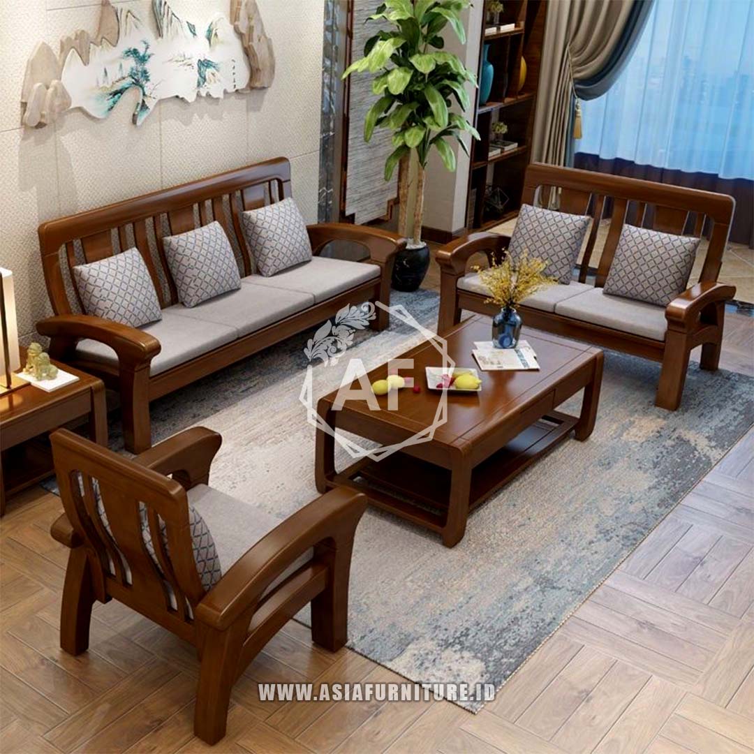 Kursi Tamu Klasik Minimalis Kekinian - Asia Furniture ID