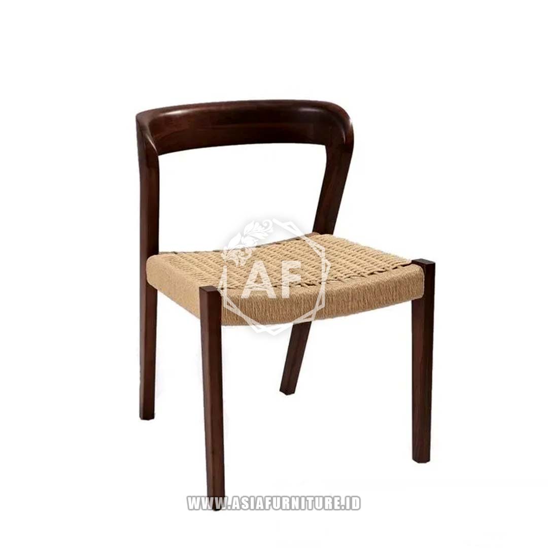 Kursi Cafe Minimalis Jok Rajut