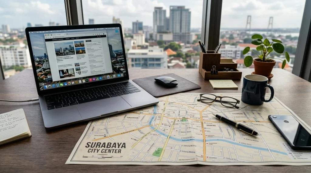 Daftar Kode Pos Kota Surabaya Per Kelurahan Wilayah Pusat