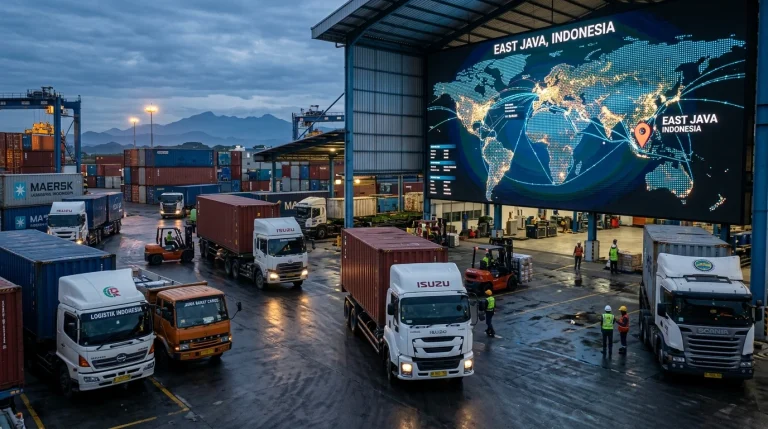 Peta Logistik Jawa Timur