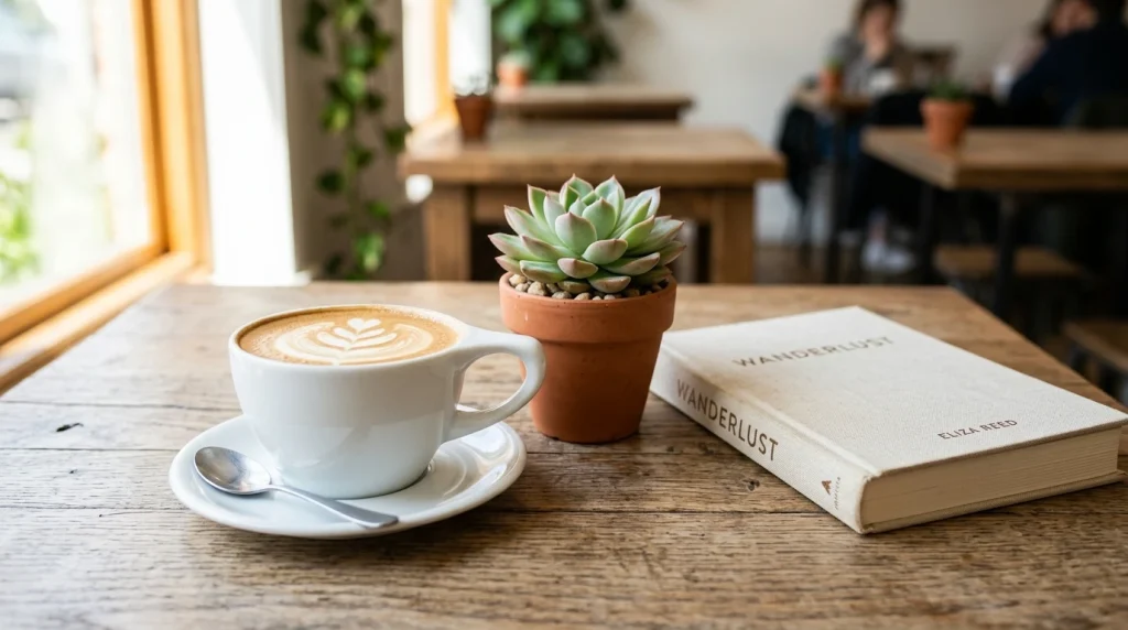 Dekorasi Meja Cafe Minimalis