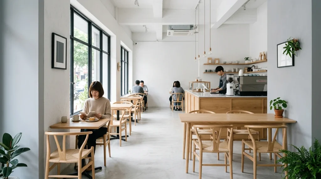 Konsep Cafe Minimalis