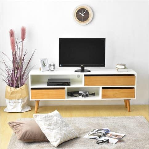 Meja TV Industrial Minimalis